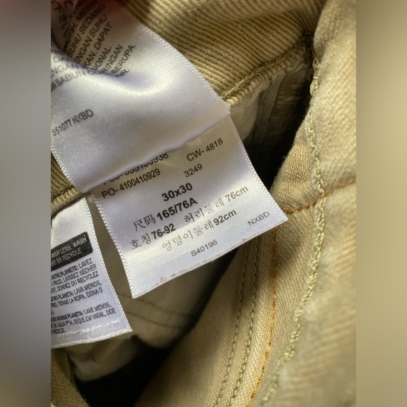 510 Levi’s, Men’s, 30x30, Tan, Skinny Tapered, 2018 - Picture 11 of 11